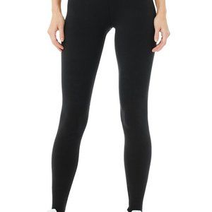 ALO Black Crackle Shinny High Waisted Leggings